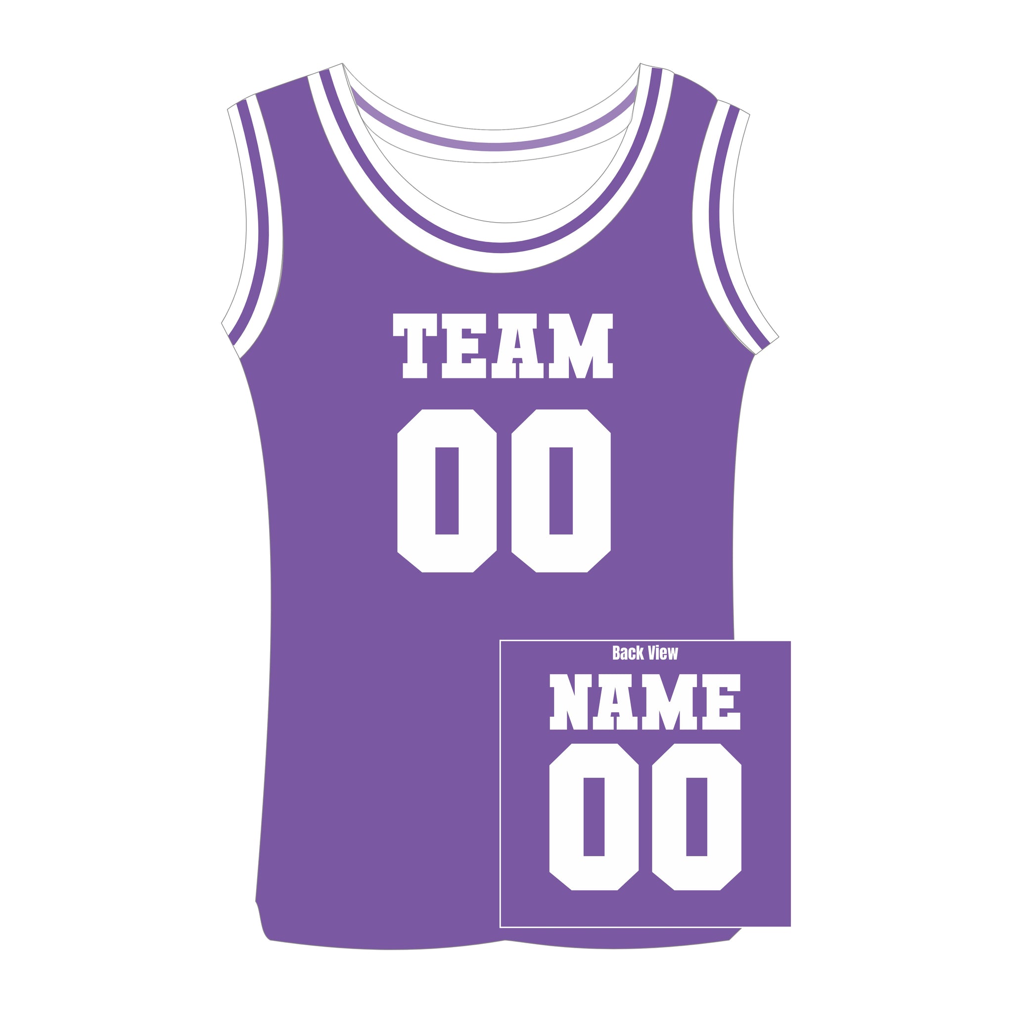 Custom Kids Sleeveless Basketball Sports Jersey for Toddlers Babies Personalized with Name & Number-FRONT and BACK- Baby Gift For Adults