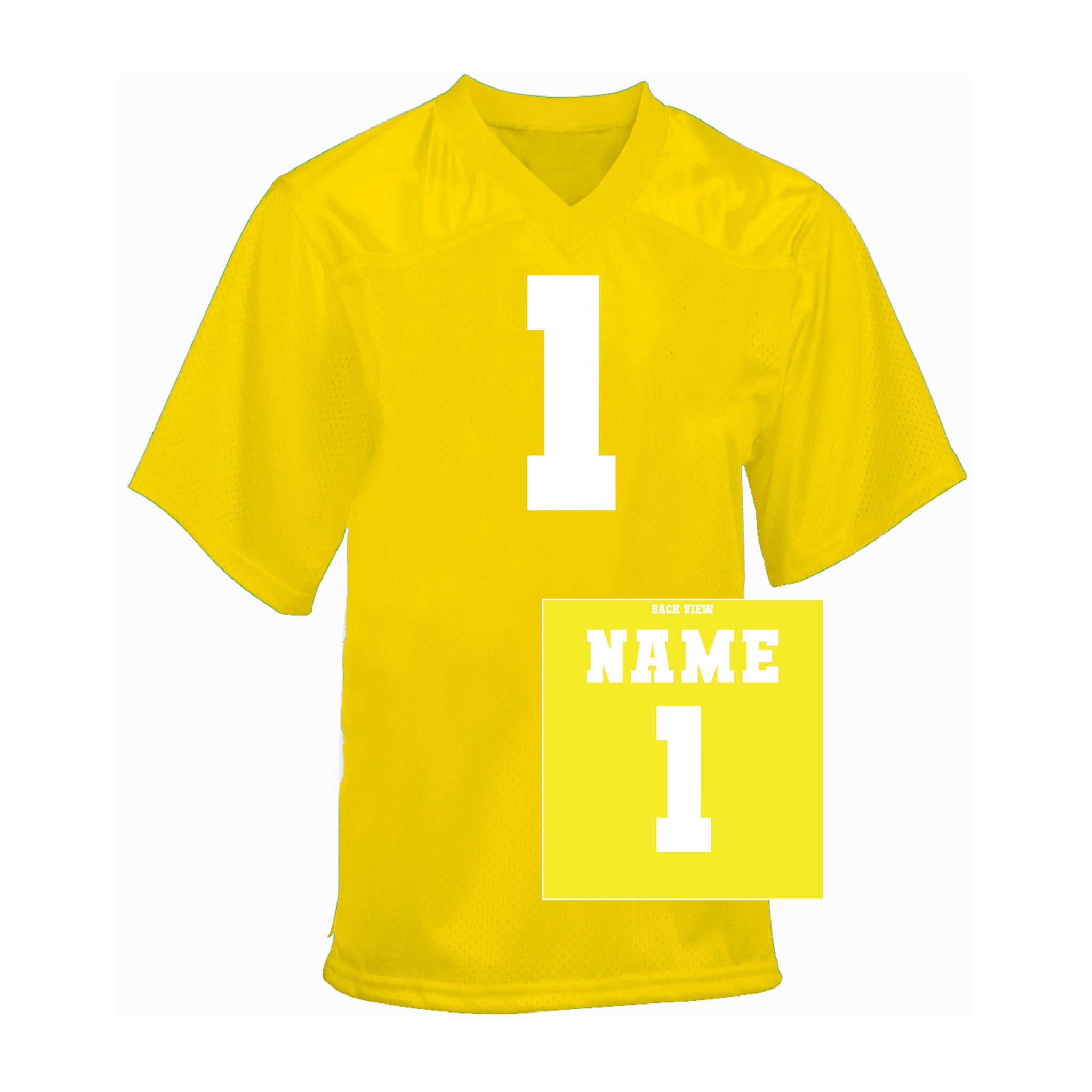 First Year Football Jersey, 1 Year Toddler Football Fan Jersey, Birthday Jersey, Personalized 1st year Jersey with Name and Number For Adults