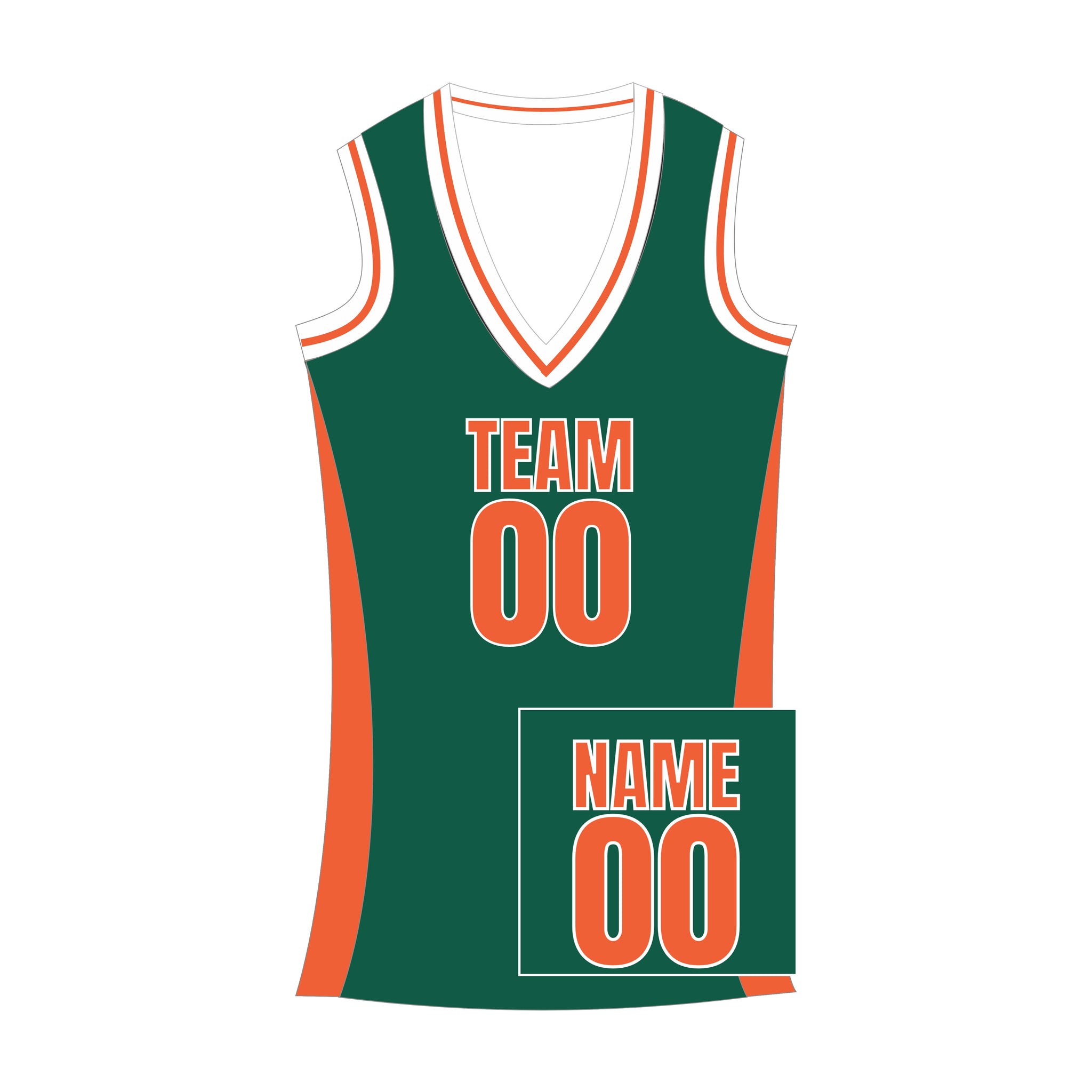 Custom Name Number Jersey Dress for Adults | Women's Basketball Jersey Dress | Ladies' Throwback Jersey Dress