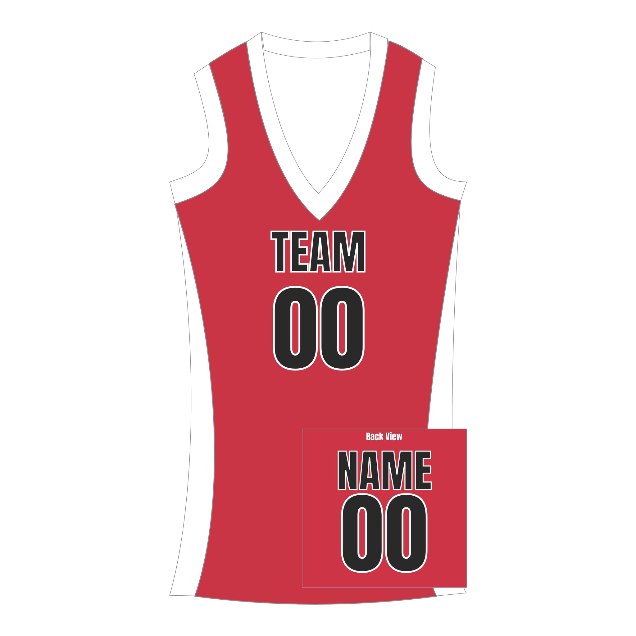 Custom Name Number Jersey Dress for Adults – Women’s Basketball Jersey Dress, Ladies Throwback Jersey Dress with Glitter Print