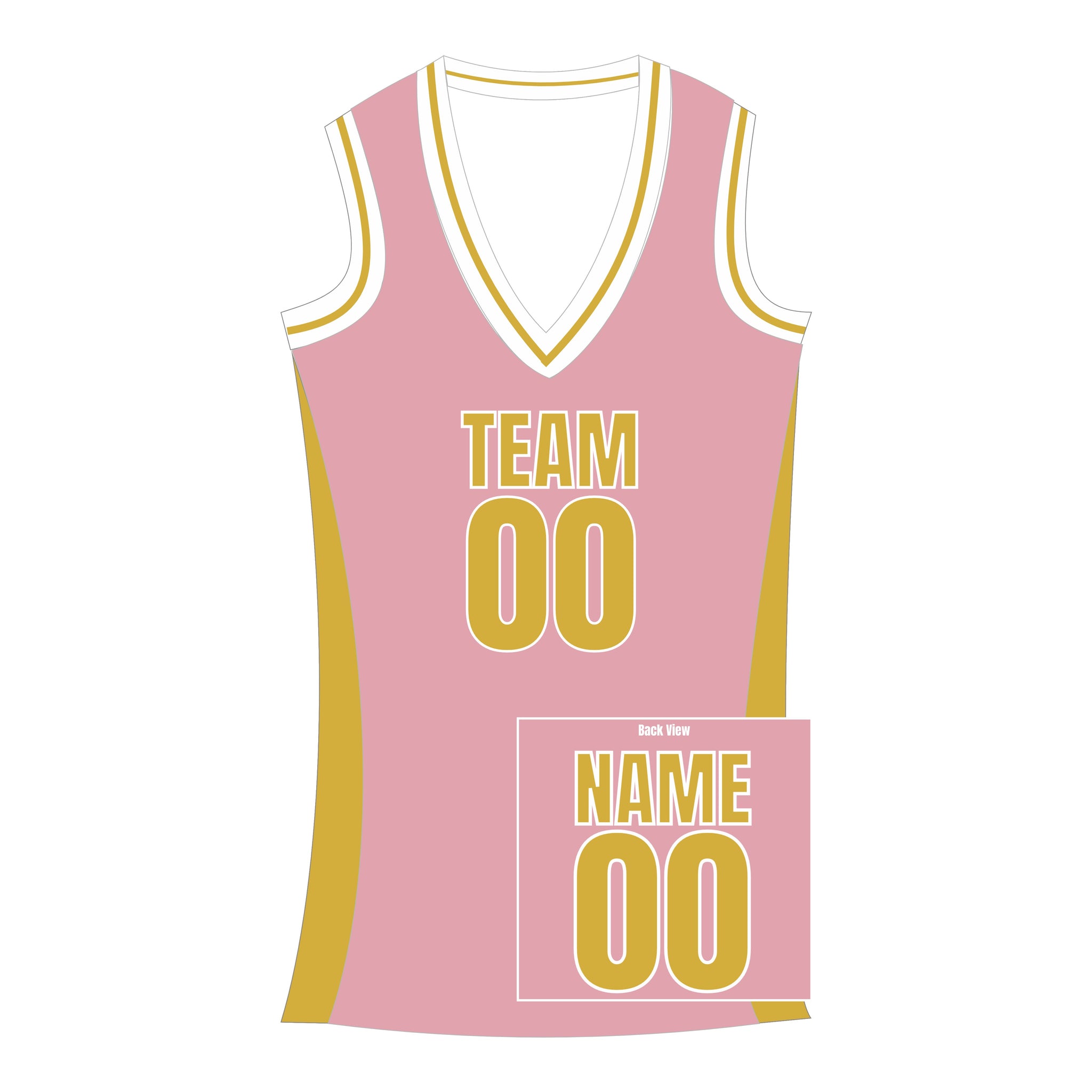 Custom Name Number Jersey Dress for Adults – Women’s Basketball Jersey Dress, Ladies Throwback Jersey Dress with Glitter Print