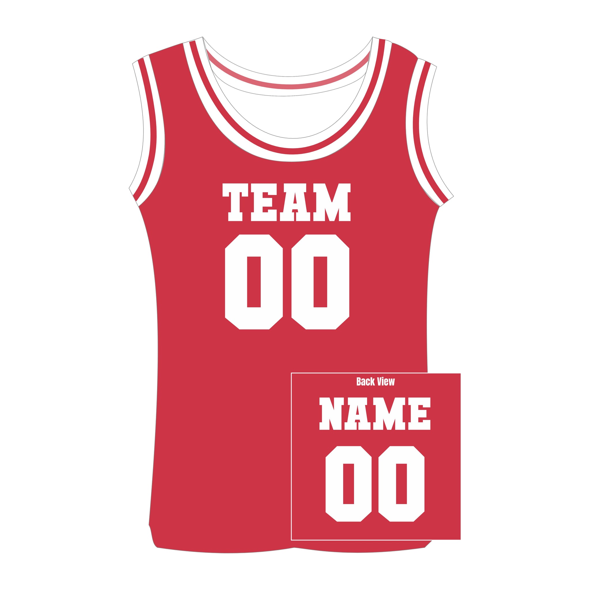 Custom Kids Sleeveless Basketball Sports Jersey for Toddlers Babies Personalized with Name & Number-FRONT and BACK- Baby Gift For Adults