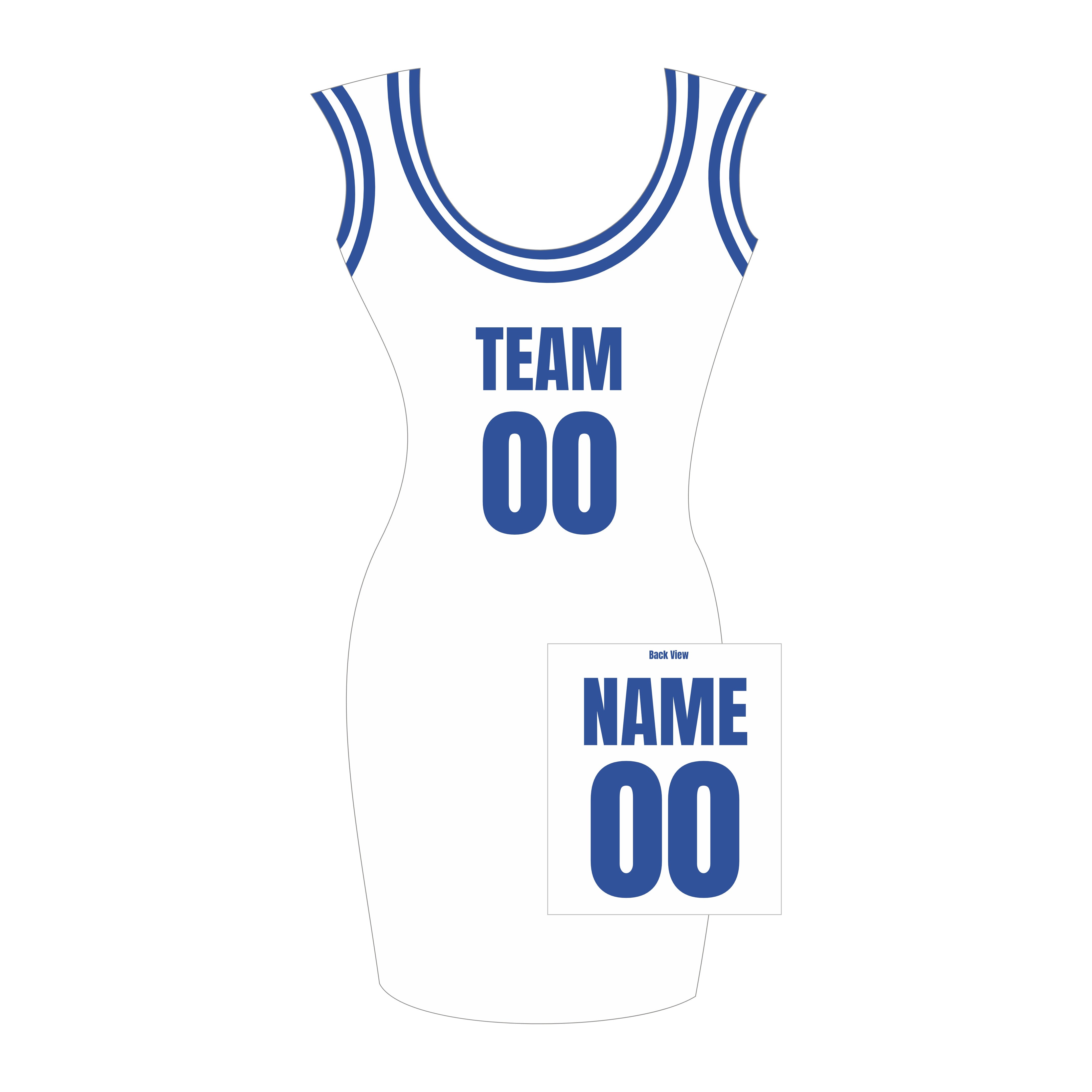 Custom Name Number Jersey Dress, Women Basketball Jersey Dress, Ladies