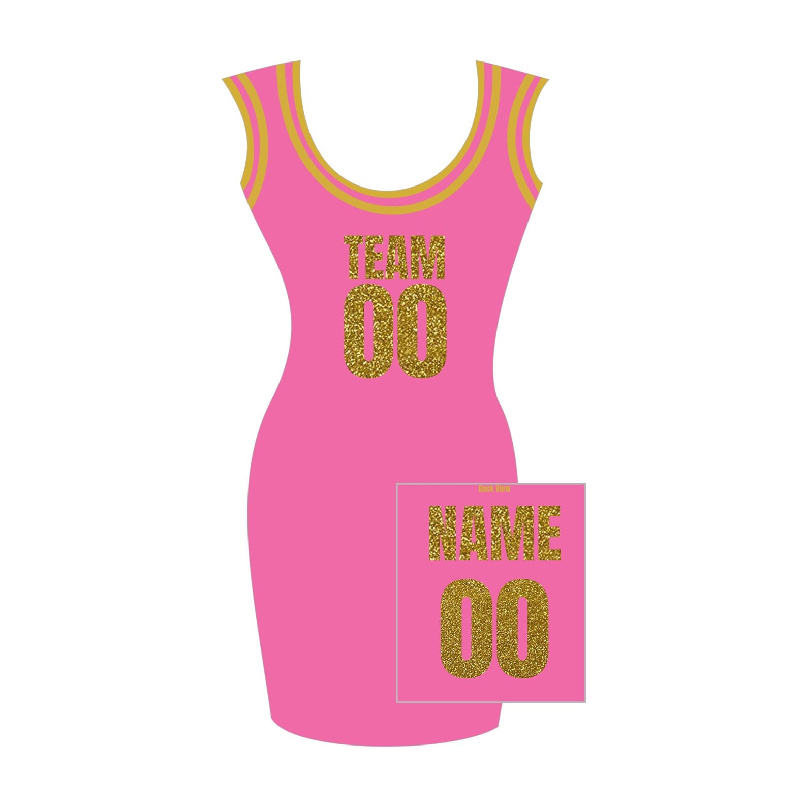 Customized Glitter Jersey Dress, Personalized Basketball Jersey Dress,