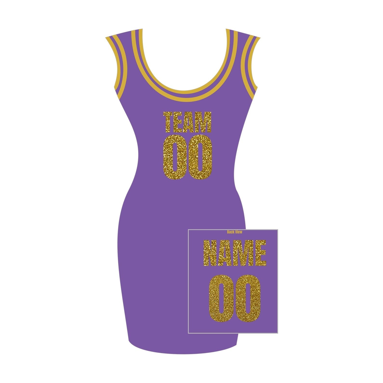 Customized Glitter Jersey Dress, Personalized Basketball Jersey Dress,